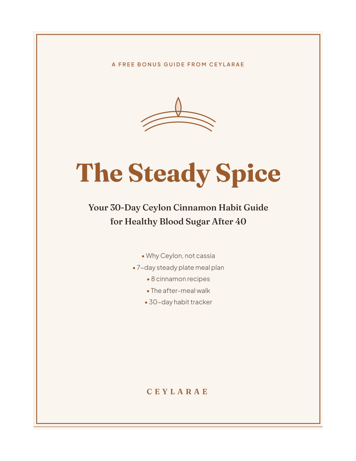 The Steady Spice, free e-book from Ceylarae